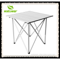 wholesale camping aluminum light folding table in bulk